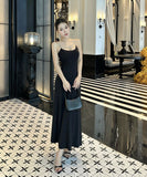 Lady's coco ロングドレス キャバドレス フレンチスタイル セクシー ウエストマーク 上品 背中あき 大人可愛い 高級感  パーティー 二次会 披露宴 LW2-CD6-157-82790520