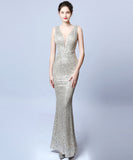 【9色】ロングドレス キラキラ 宴会 誕生日 セクシー 着痩せ マーメイドドレス YH2-YEY16681#