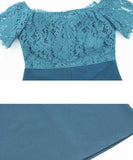 minidressキャバドレスレースオフショルダーセクシー谷間見せ指名タイトドレスナイトクラブキャバクラ WQ2-YM8845