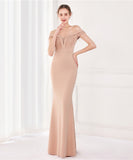 【6色】ロングドレス 新作 宴会 気質 高品質 披露宴 脚長効果 YH2-YEY19130#