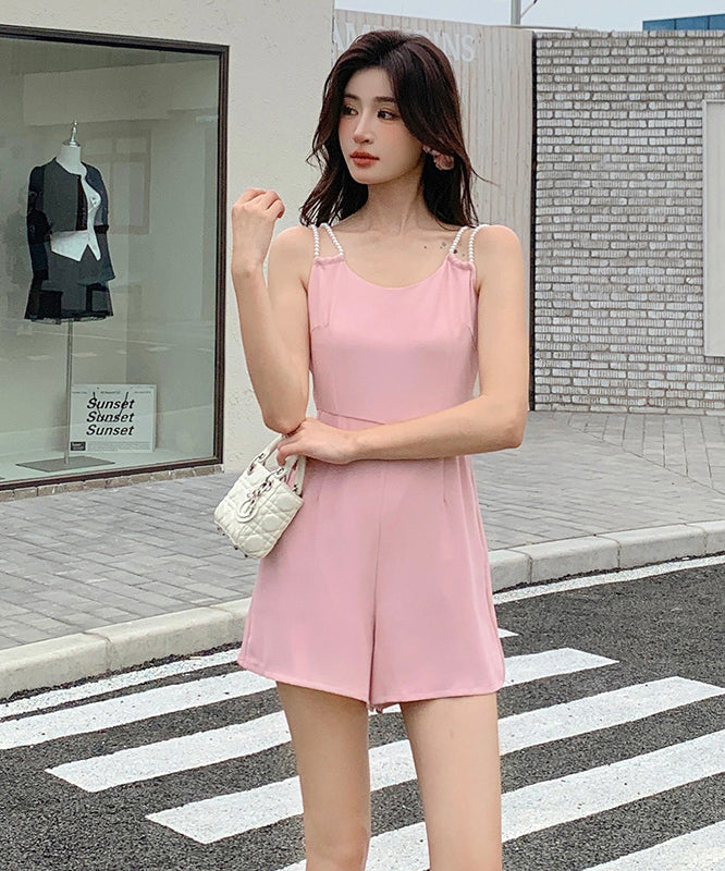 2色】オールインワン ワイドパンツ ショートパンツ セクシー 2色】オールインワン ワイドパンツ ショートパンツ セクシー