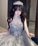 【自社手作り】ロングドレス パーティードレス ゴージャス パーティー 誕生日 結婚式 披露宴 LW2-LRF25/9/9