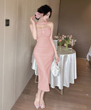 【3色】キャバドレス 膝丈ドレス ナイトクラブ party セクシー 名媛スタイル YH2-DD6417