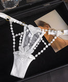 3点セット Tバック レース ショーツ セクシー 紐パン ローライズ 露出  LW9-RS572#