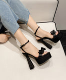 【2色】ハイヒール パンプス かわいい 美足効果 新作 セクシー 蝶結び YH5-XL-CX-398-20