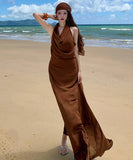 Lady's coco ロングドレス キャバドレス セクシー  背中あき 結婚式 二次会 披露宴 パーティー 上品  LW2-CD6-CF12-52270580