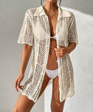 【3色】サンドレス ロングドレス シャツコーデ coolgirl おしゃれ クロシェ編み hot girl WQ2-CM81888