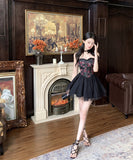 ロングドレスバックレスドレス宴会パーティーキャバドレスキャミワンピナイトクラブキラキラセクシー高級感 WQ2-ZED888100HS109