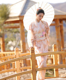 ゆかた 新作 かわいい 浴衣 キュート 大人 スウィート フラワー 花火大会　XH6-202402