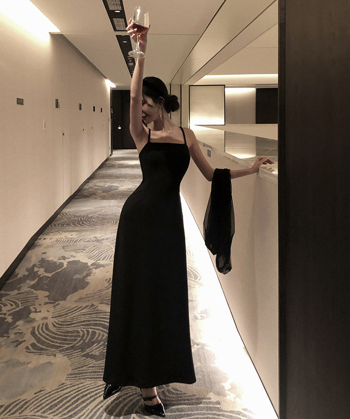 ストーン付きスタンダードワンピース✦練習着からダンスパーティまで幅広く活躍✨ ロングドレス セットアップ 気品×トレンド チュール ライン