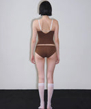 【2色】3点セット ビキニ 水着 フリル カワセクシー ガーリー レース 小胸さん ビーチ 海 温泉 WQ7-YQ-HHpA36SNLL