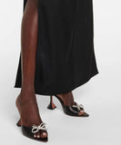 ハイヒール パンプス ダイヤモンド キラキラ スリッパ 美脚効果 歩きやすい 流行り party 9cm 百掛け ヒール 靴 WQ5-KLL999-8