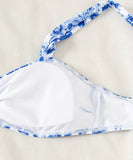 ビキニ水着花柄セクシー旅行ビーチ海モノキニタンキニ WQ7-XHL2559