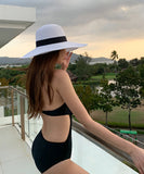 【2色】ビキニ 着痩せ 水着 モノキニ セクシー海辺 夏 YH7-KSD0380