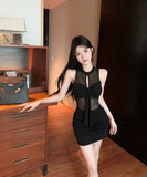 【2色】 ミニドレス キャバドレス セクシー オフショルダー ミニ丈 コットン素材 ストレッチ  デート LW2-DD5837