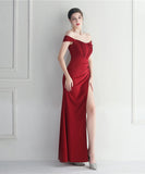 【7色】ロングドレス セクシー 新作 高品質 肌見せ気質 演奏会 宴会 YH2-YEY19725#