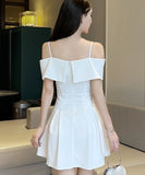 【2色】ミニドレス キャバドレス 着痩せ Aライン セクシー 気質 YH2-YM8778