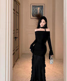 Lady's coco ロングドレス キャバドレス セクシー ボディコン マーメイドドレス 結婚式 二次会 披露宴 パーティー 上品 LW2-CD7-238-86960550