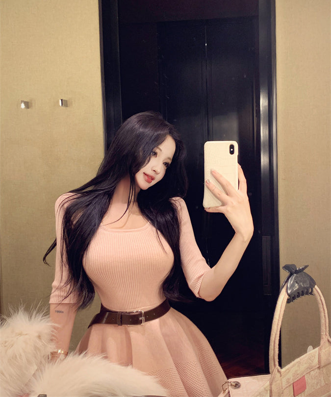 Lady's coco ミニドレス キャバドレス セクシー キラボシ レトロ