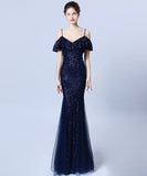 【7色】ロングドレス 高品質 キラキラ ナイトドレス 宴会 エレガント YH2-YEY18015#