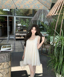 ミニドレスAラインレース着痩せ気質大人可愛いセクシー気質高級感同伴 WQ2-XKD-D355-6893-May18