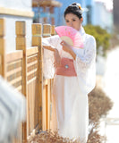 レース ゆかた 新作 かわいい 浴衣 キュート 大人 スウィート フラワー 花火大会　XH6-202405