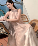 ロングドレスサンドレスフリルスレーブレス着痩せ気質体型カバー高級感チュール WQ2-CD-6-601-60210650