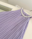 ミニドレスAライン着痩せ気質ホルターネックキラキラセレブ風エレガント大人可愛い通勤同伴 WQ2-AYH3096