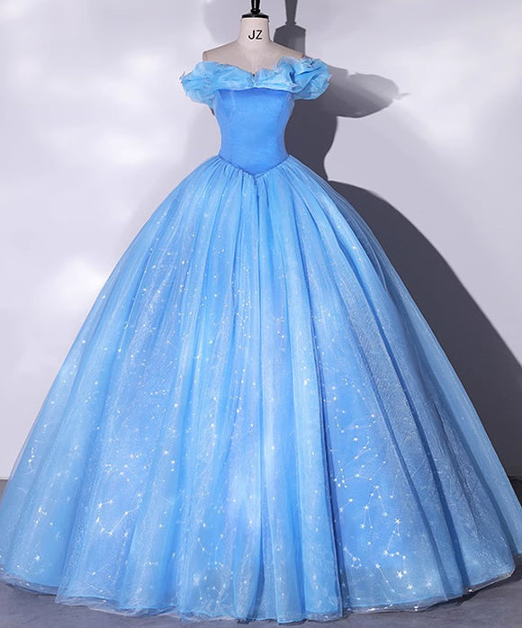 【自社手作り】ロングドレス パーティードレス ゴージャス パーティー ドリーミー プリンセス風 ボリュームドレス 誕生日 結婚式 披露宴 LW2-QY1