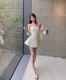 ミニドレス キャバドレス  セクシー エレガント 上品 チューブトップ パーティー 二次会 結婚式のお呼ばれ JC2-XKDHS-109-8365-Sep11