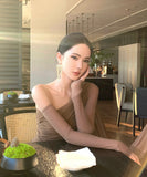 Lady's coco ロングドレス キャバドレス セクシー デザイン メッシュ切り替え タイトロングワンピース 上品 二次会 披露宴 パーティー 同窓会 LW2-XHY918263