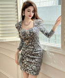 手作り ミニドレス タイトドレス キャバドレス セクシー ナイトクラブ YH2-JY21107