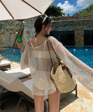 3点式セットビキニ水着ハイウエストセクシーモノキニタンキニリボンカワセクシー韓国っぽ温泉ビーチ海 WQ7-DP-A10426