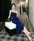 ロングドレス セクシー キャミワンピ エレガント ドレープネック キラキラ 上品 パーティー 二次会 忘年会 JC2-CD3-260-70270550