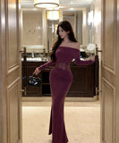 Lady's coco ロングドレス キャバドレス セクシー ボディコン マーメイドドレス 二次会 披露宴 パーティー 上品 LW2-DD5919