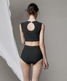 【2色】 水着 温泉 ビキニ モノキニ セクシー 海辺 可愛い 着痩せ YH7-JX-241238JX24