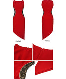 【2色】 手作り 膝丈ドレス 高品質  ダイアモンド セレブ風 おしゃれ 披露宴 YH2-JY10291