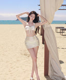 3点セット 水着タンキニビキニモノキニカワセクシービーチ海フラワー温泉大人可愛い WQ7-LTJ253114