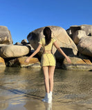 ビキニ モノキニ 水着 花柄 セクシー 海辺 新作 温泉 夏休み YH7-GM-3hs