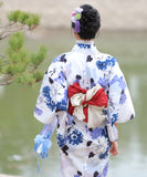 新作 かわいい 浴衣 キュート 大人 スウィート フラワー 浴衣 花火大会 YH6-202412