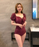 ビキニ セクシー 水玉柄 おしゃれ感 かわいい 水着 温泉 YH7-YMJ-2236