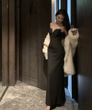 ロングドレスエレガントキャバドレスパーティーキラキラ誕生日ドレスセクシー気質宴会 WQ2-DD4158