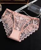 【3色】パンツ セット パンティ セクシー レースショーツ レディース 紐パン ストリングショーツ ローライズ コットン クロッチ付き　LW8-SZ2255#