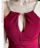 【3色】ミニドレス キャバドレス セクシー キャミワンピ タイトフィット ボディコン キャバクラ パーティー JC2-YM8881