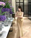 ロングドレスセクシーキャバドレス宴会パーティーワンショルダーレースタイトドレス着痩せマーメイドドレス気質 WQ2-ZED882545DXH437A