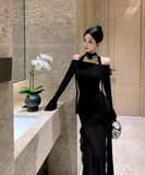 Lady's coco ロングドレス キャバドレス セクシー ボディコン マーメイドドレス 結婚式 二次会 披露宴 パーティー 上品 LW2-CD7-238-86960550