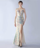 【8色】ロングドレス キラキラ パーティードレス ワンーショルダー お姫様 誕生日 演奏会 イベント宴会 WQ2-YEY31228#