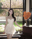 ミニドレスキャバドレスベアトップAラインパーティードレスセクシー誕生日ドレスdoll WQ2-ZED882257DXH437