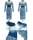 レース 手作り 膝丈ドレス エレガント セクシー チュール 高級感 YH2-JY20767