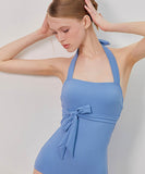 水着ビキニタンキニモノキニホルターネックセクシーSNS話題体型カバー温泉高級感ビーチ海 WQ7-DP-A33728